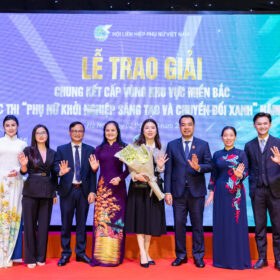 Lễ trao giải Chung kết toàn quốc Cuộc thi “Phụ nữ khởi nghiệp sáng tạo và chuyển đổi xanh”